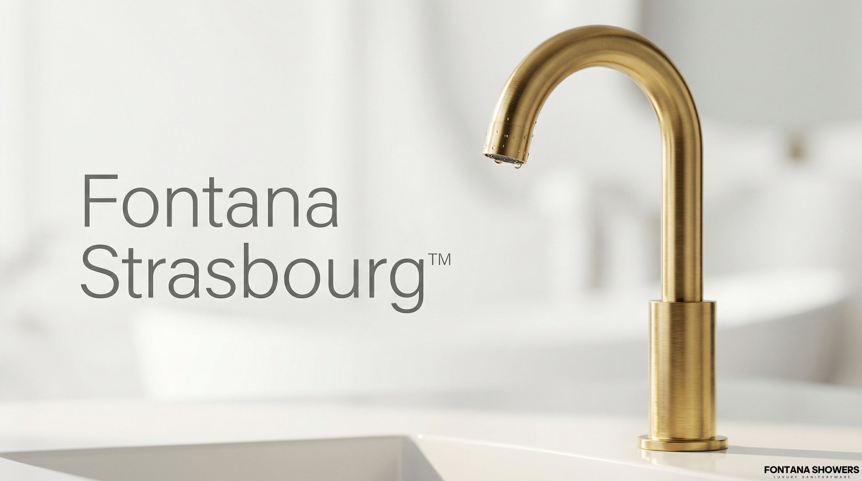 Fontana Strasbourg-Brushed Gold-FS3051BG