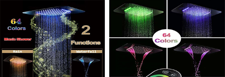 Fontana Martinique Rain Shower System