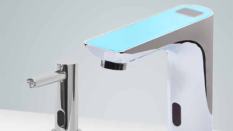 Fontana Toulouse Hands-Free Digital Display Motion Sensor Faucet