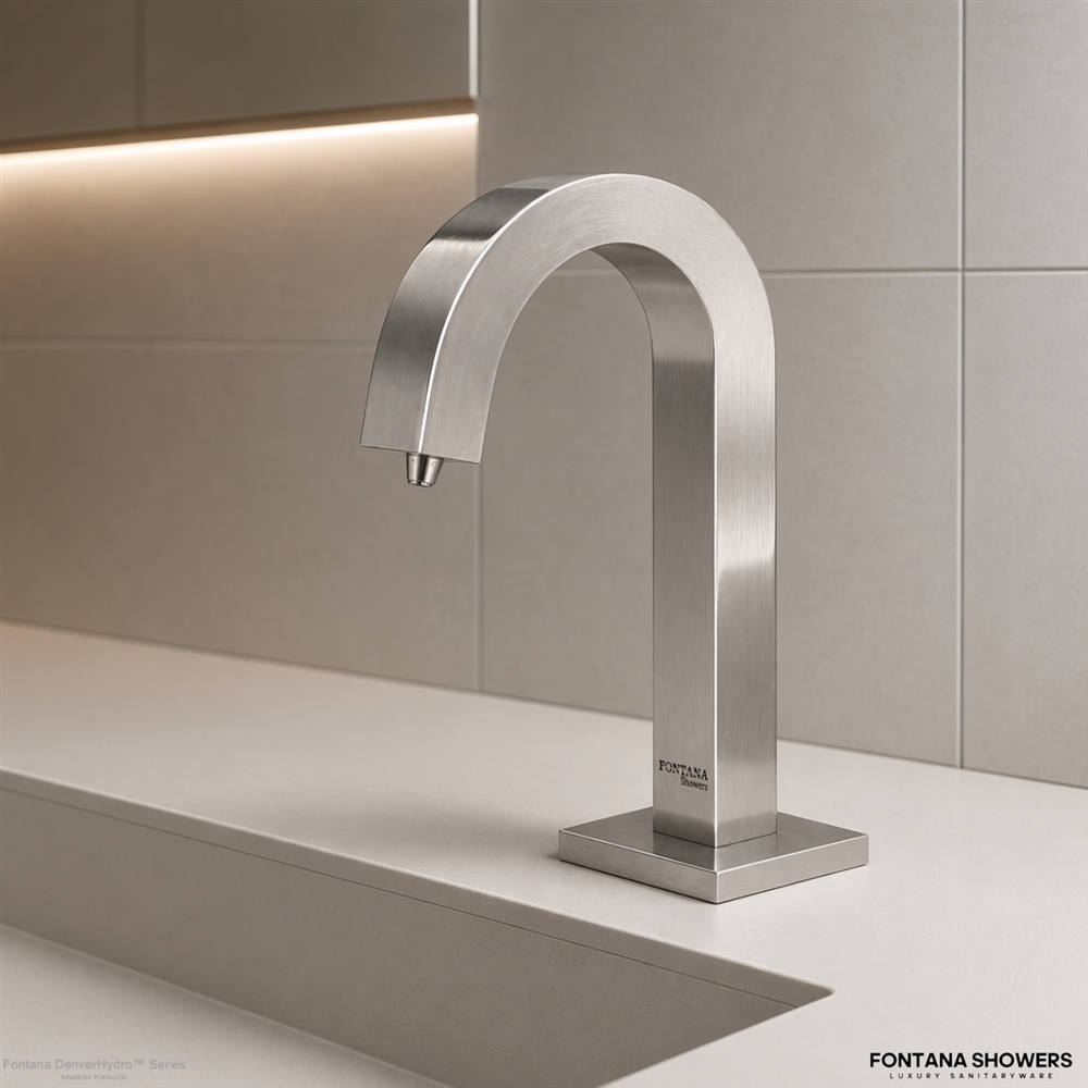 Fontana Denver Brushed Nickel Touchless Soap Dispenser