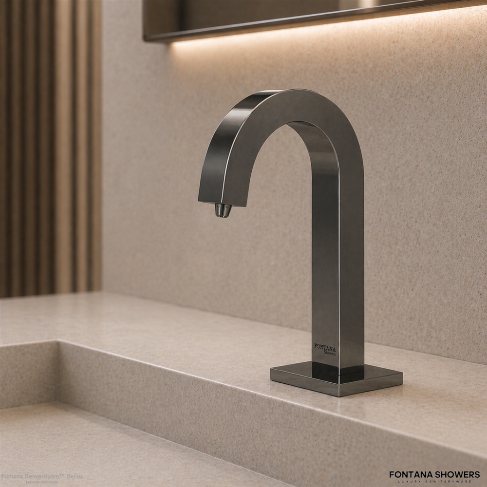 Fontana Gunmetal Shadow Touchless Soap Dispenser