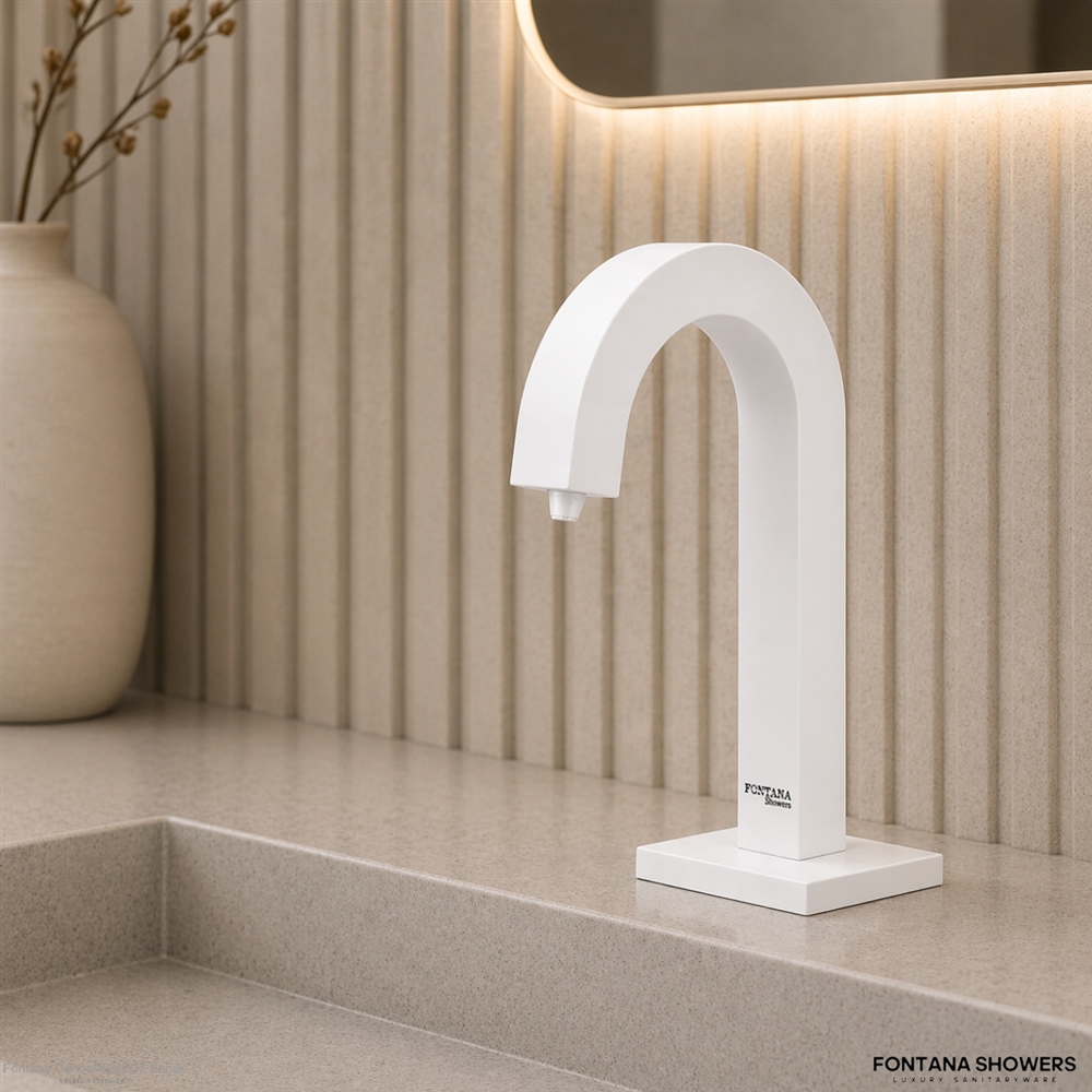 Fontana Arctic White Touchless Soap Dispenser