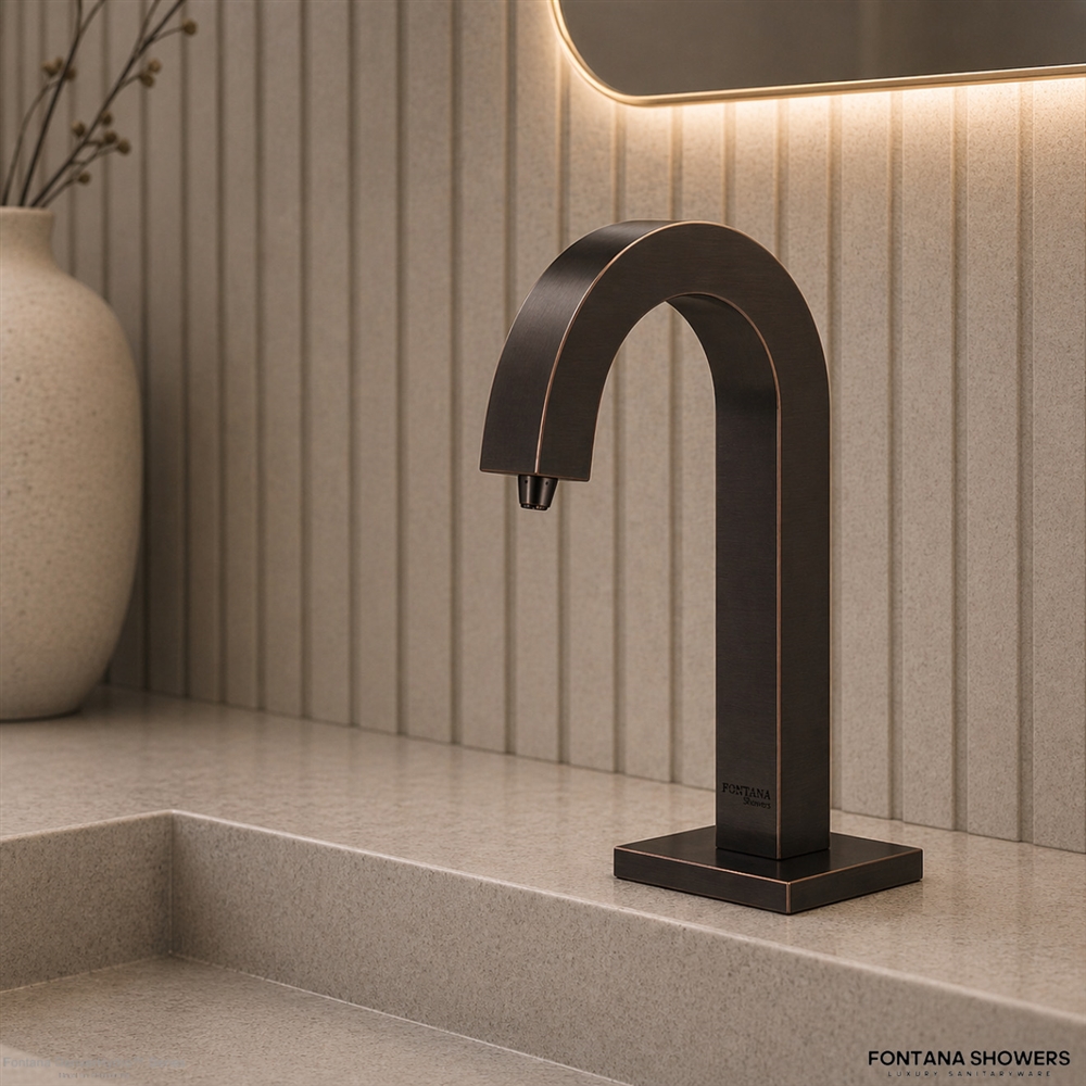 Fontana Bronze Noir Touchless Soap Dispenser