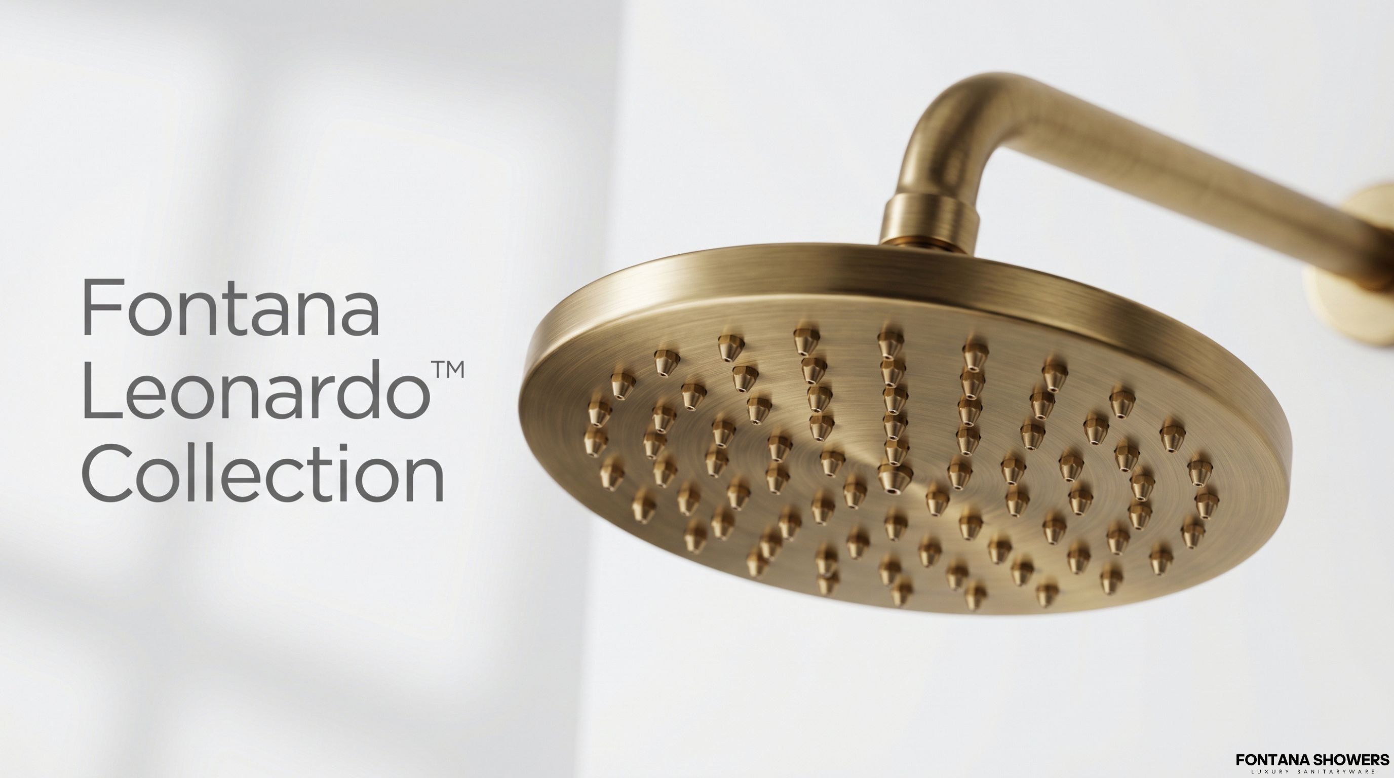Fontana Leonardo Collection Antique Brass Shower-Head FS-5787
