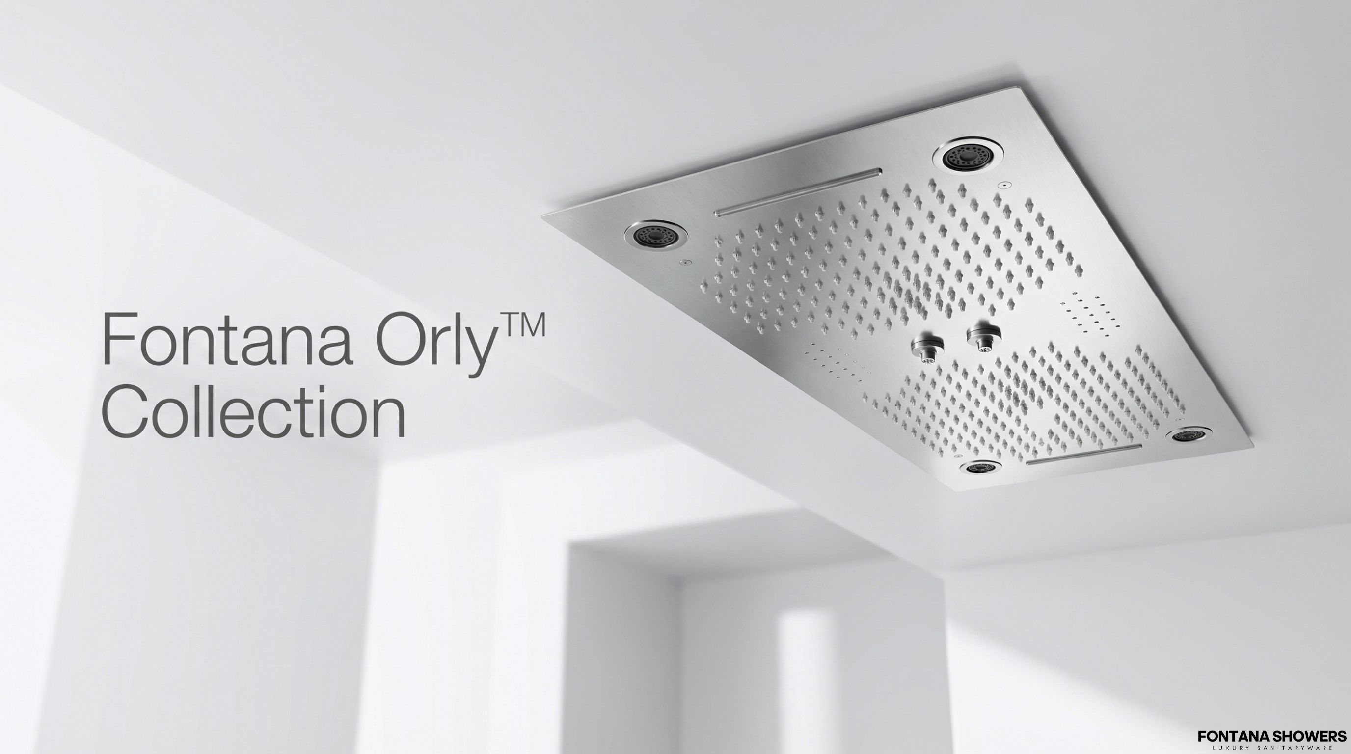 Fontana Orly Collection Chrome Shower Head FS7006CH
