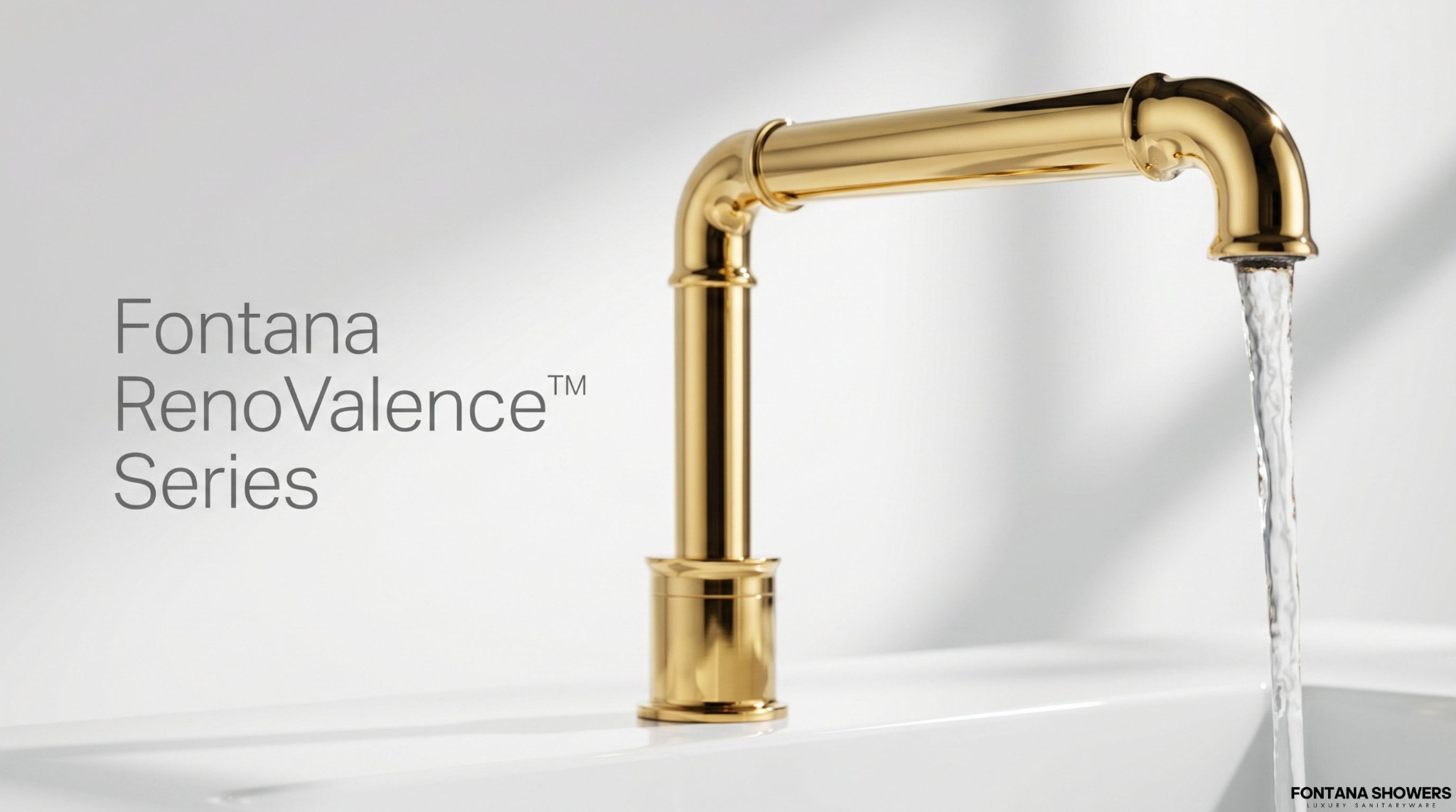 Fontana Reno Valence Series Gold Touchless Faucet FS-1095