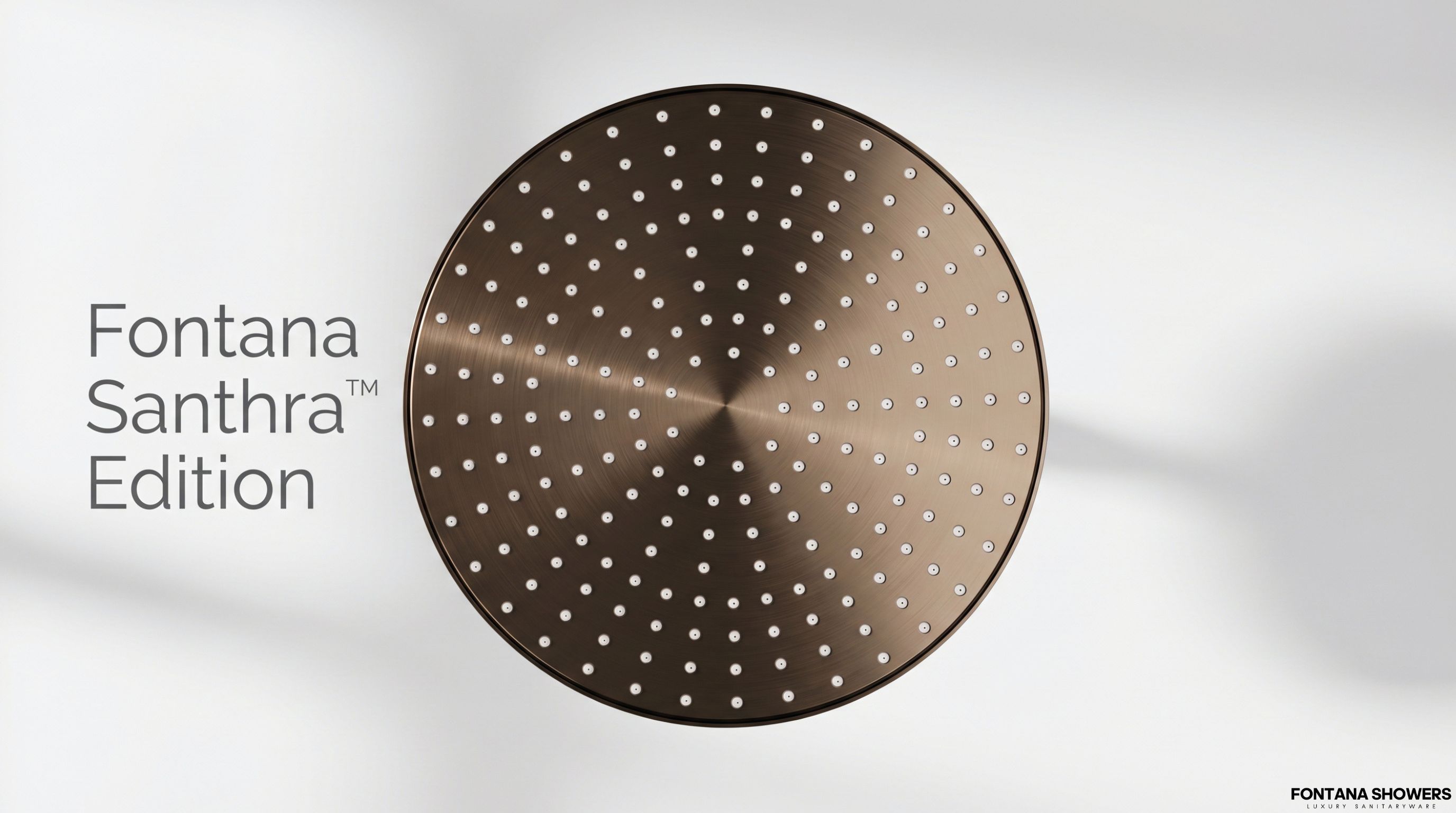 Fontana Santhra Edition Oil Rubbed Bronze Led Shower Head OIL-RUBBED-BRONZE-FBTD005-1ORB
