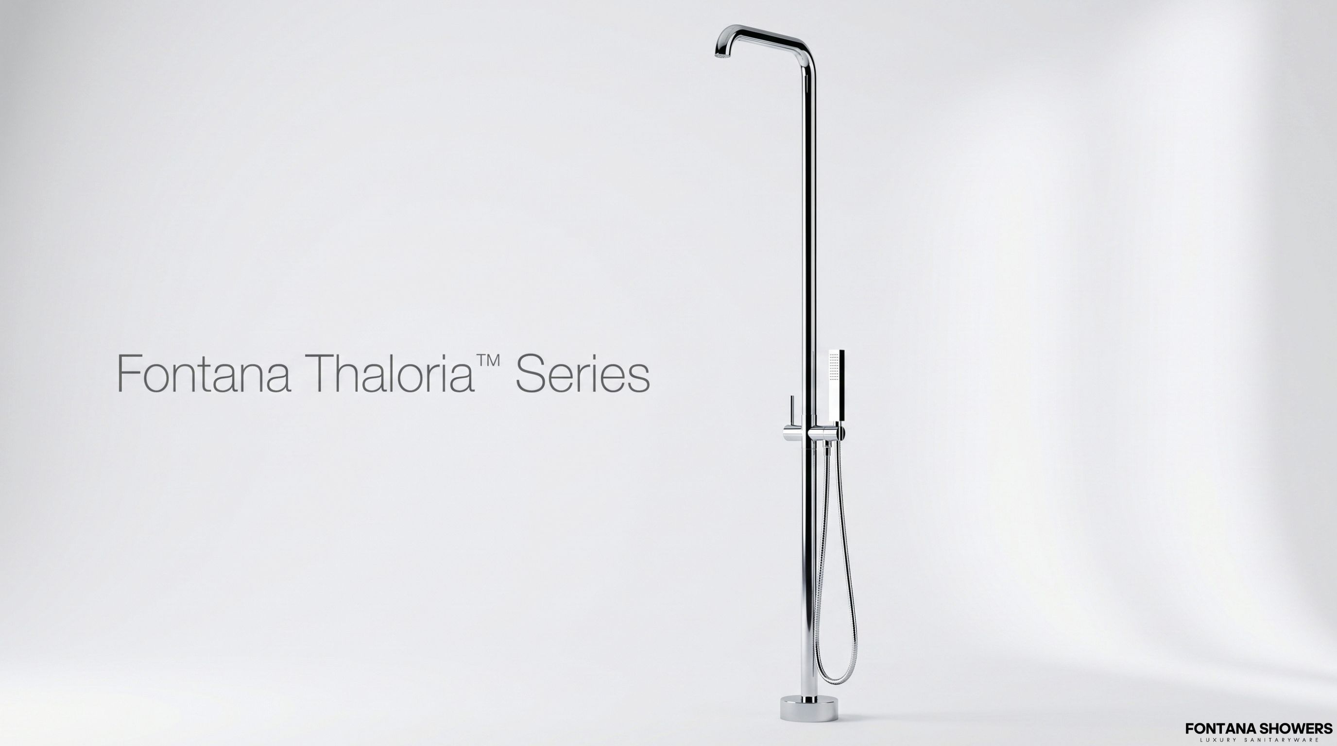 Fontana Thaloria Series Chrome Shower Set FS1397
