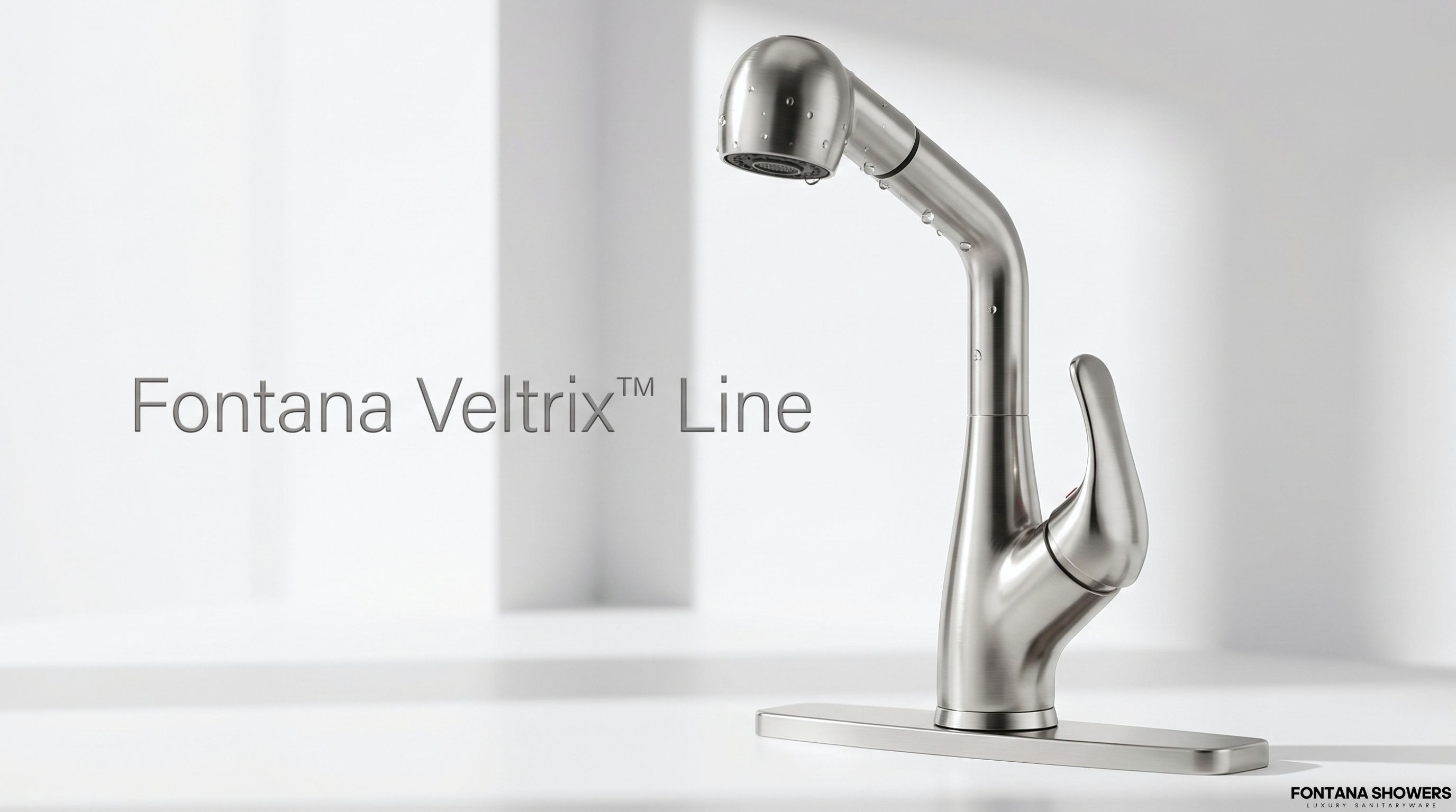 Fontana Veltrix Line Brushed Nickel FS9453