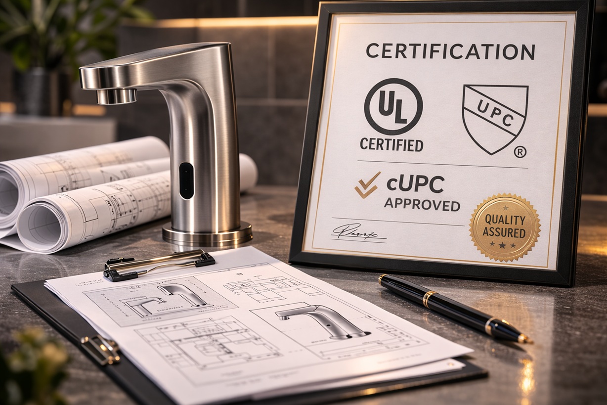 Hardwired Touchless Faucet