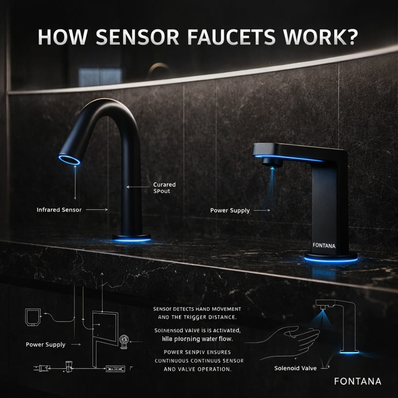 How sensor Faucets Work?