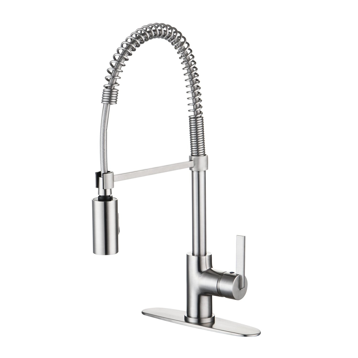 Lazio Single Handle Kitchen Faucet with Pull Down Sprayer