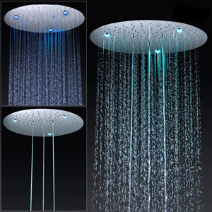 Fontana Milan 20 Inches Round Wall Thermostatic Shower