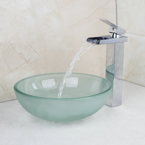 Milan-Round-Bathroom-Sink-with-Waterfall-Faucet