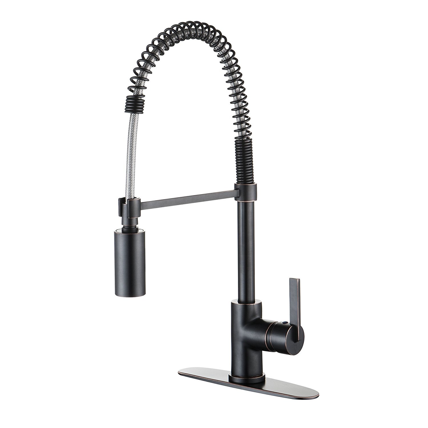 Milan Single Handle Kitchen Faucet with Pull Down Sprayer