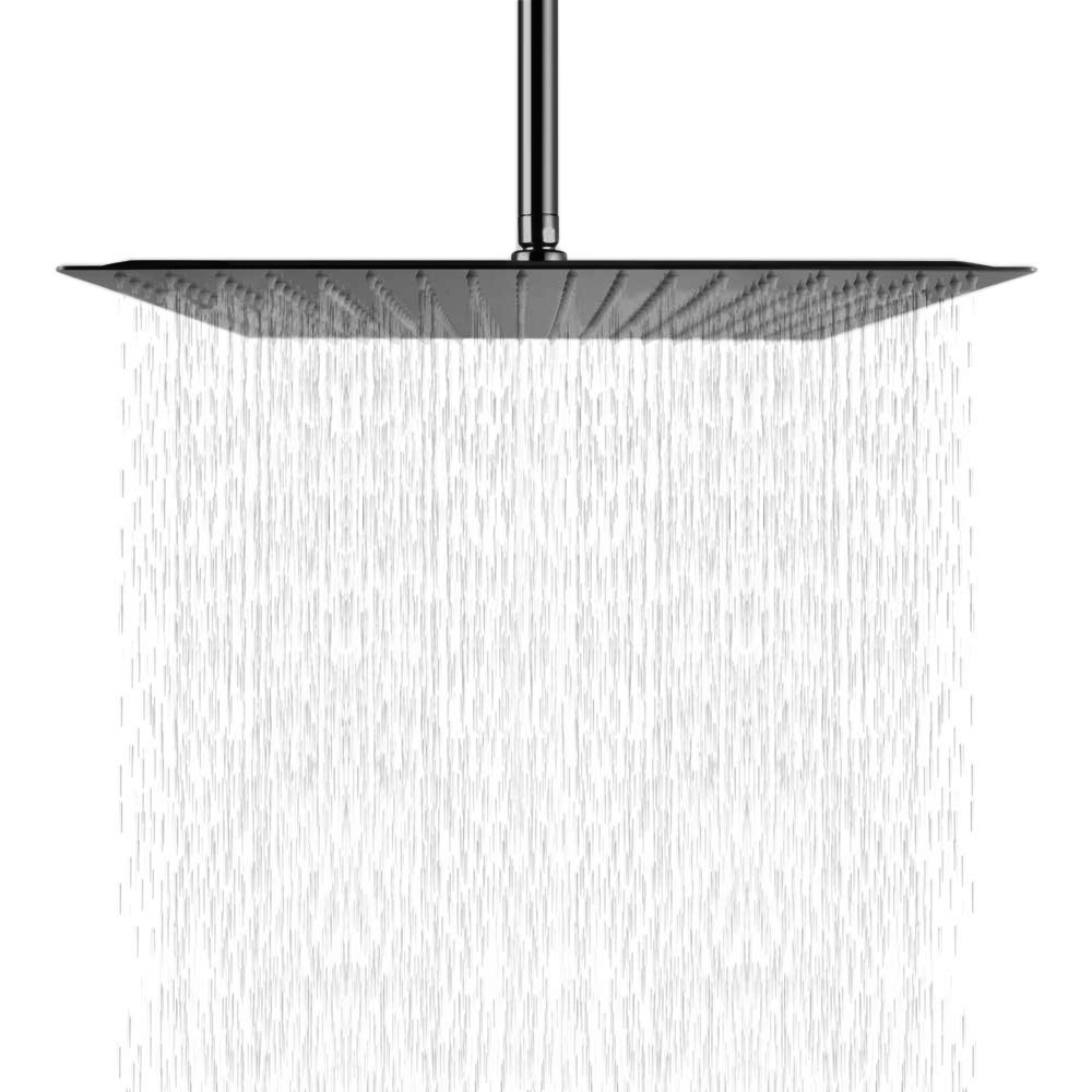 Fontana Oil Rubbed Bronze Thin Luxury Bathroom Square Rain Shower Head