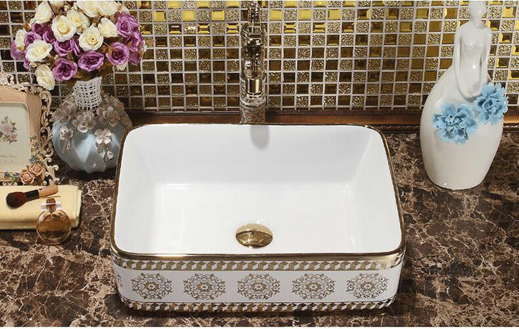 Prato-Mosaic-Gold-Rectangular-Bathroom-Sink-with