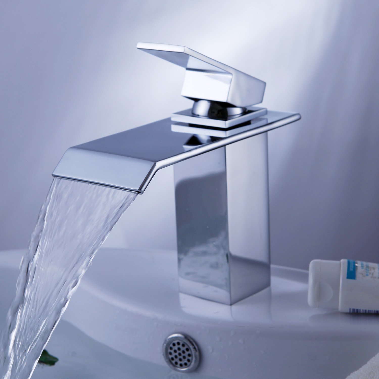 Rawson Chrome Finish Single Handle Bathroom Sink Faucet