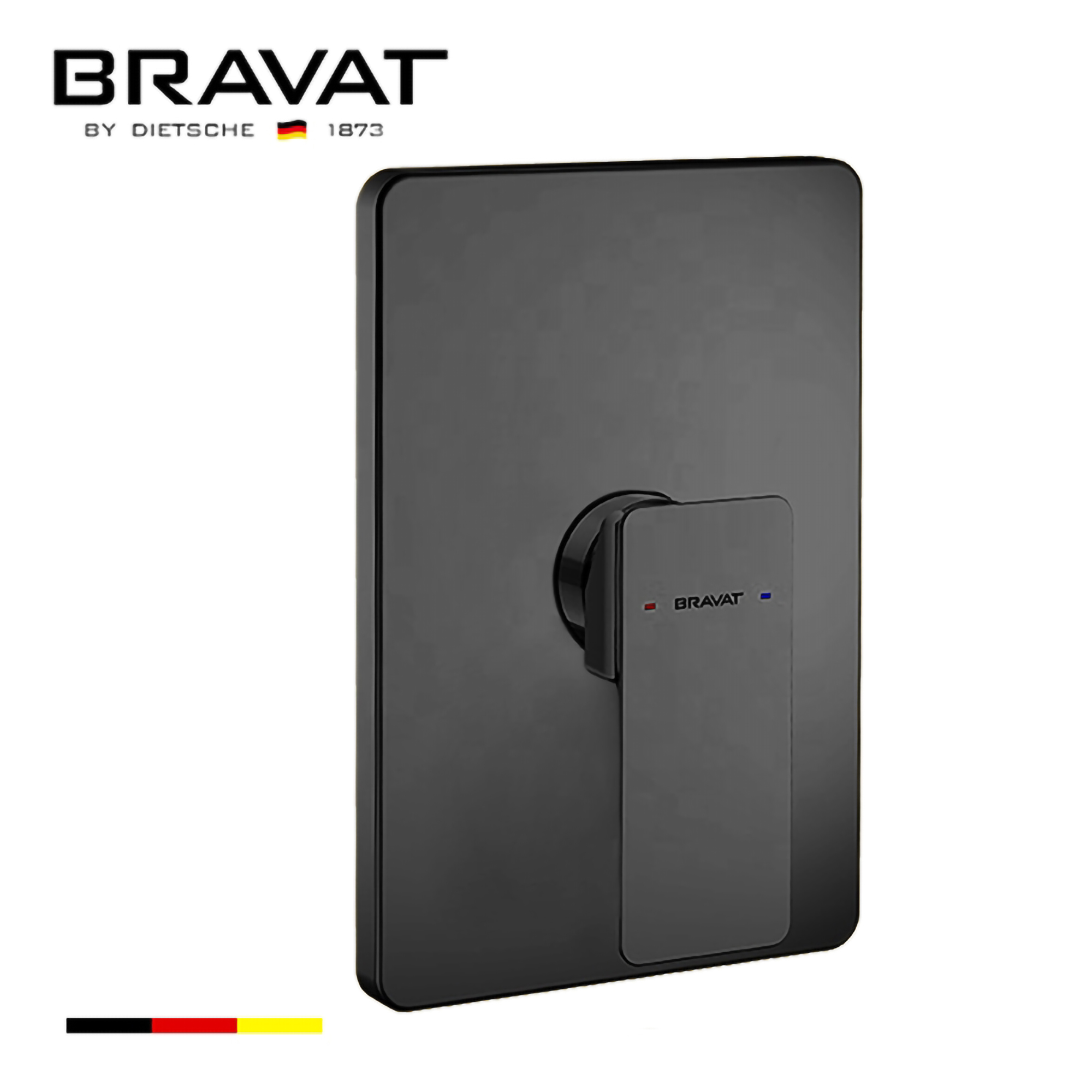 Bravat Dark Oil Rubbed Bronze Wall Mounted Shower Valve Mixer