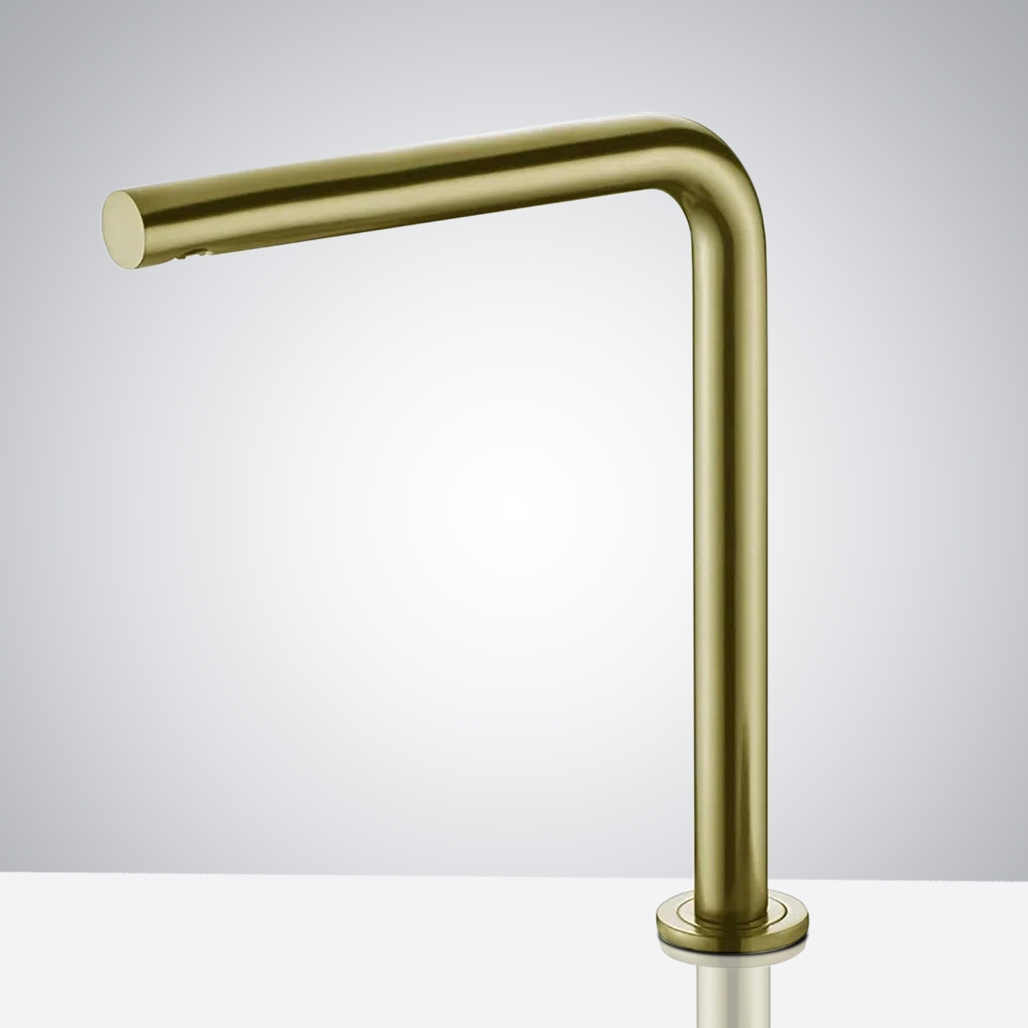 Fontana Commercial Deck Mounted Gold Automatic Touchless Infrared Hot and Cold Sensor Faucet