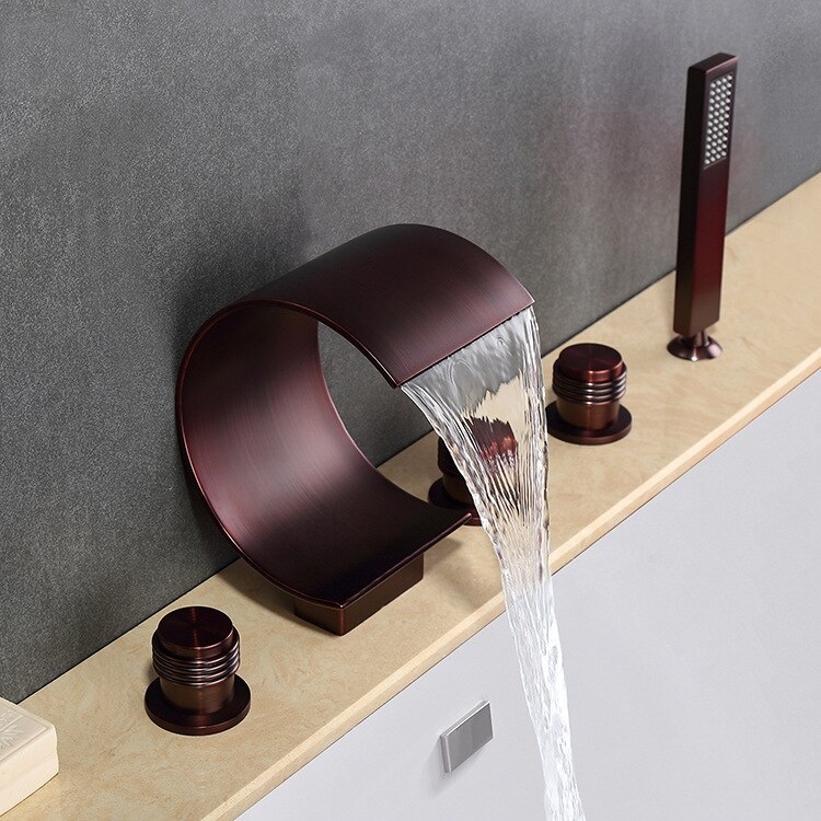 Fontana Uglo Oil Rubbed Bronze Waterfall Faucet System