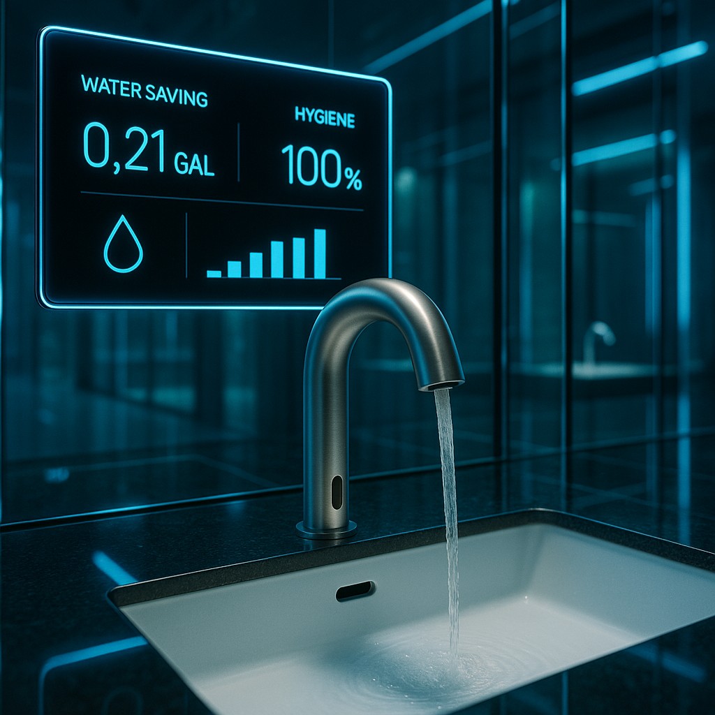 Sensor faucet and motion sensor soap dispenser installation guide