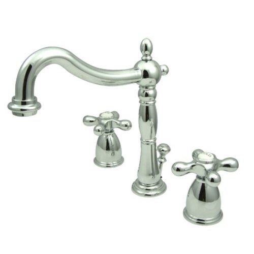 Fontana Veneto Widespread Polished Chrome Lavatory Faucet