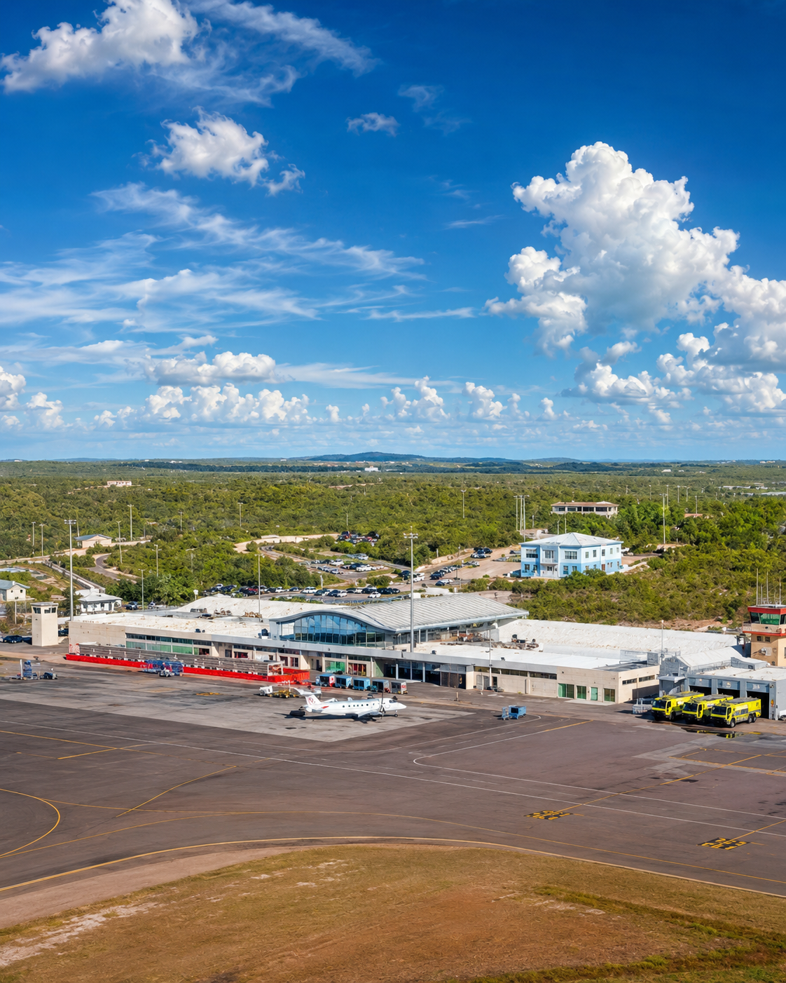 Fontana touchless faucet specification for Cacus Airport Howard Hamilton International Airport in Turks and Caicos Islands