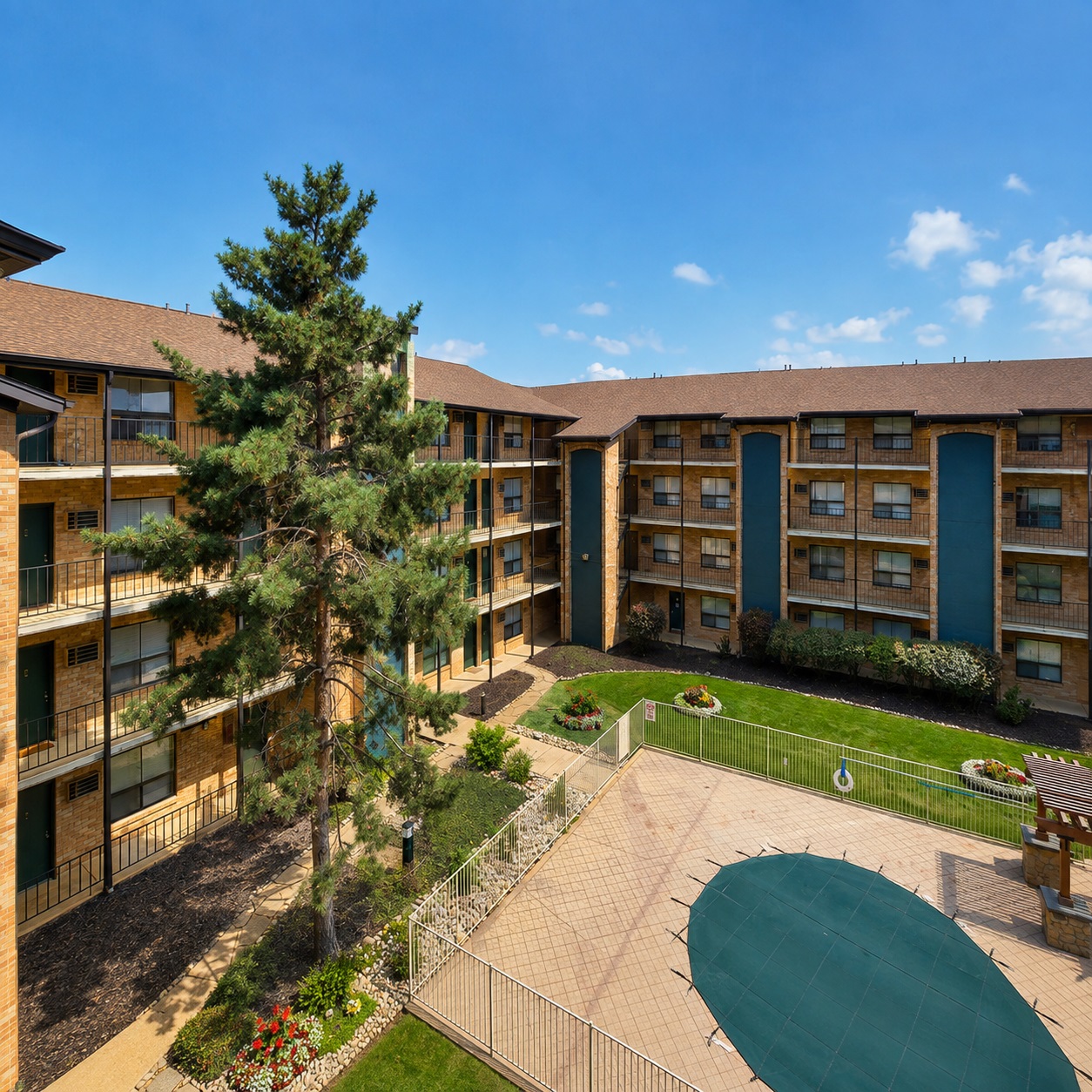 Leetsdale Apartments residential development featuring FontanaShowers bathroom fixtures