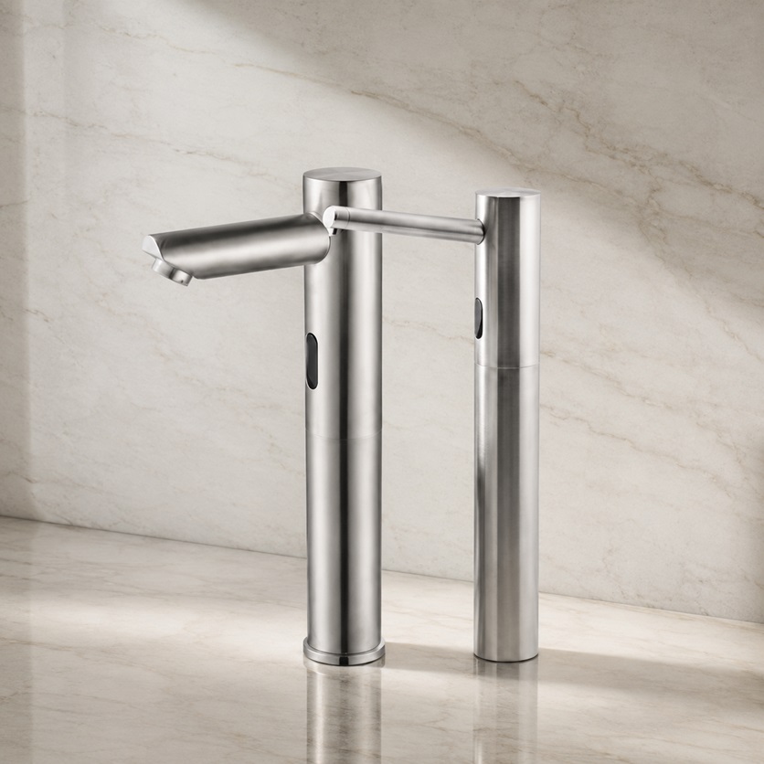 Fontana Milano luxury commercial touchless faucet