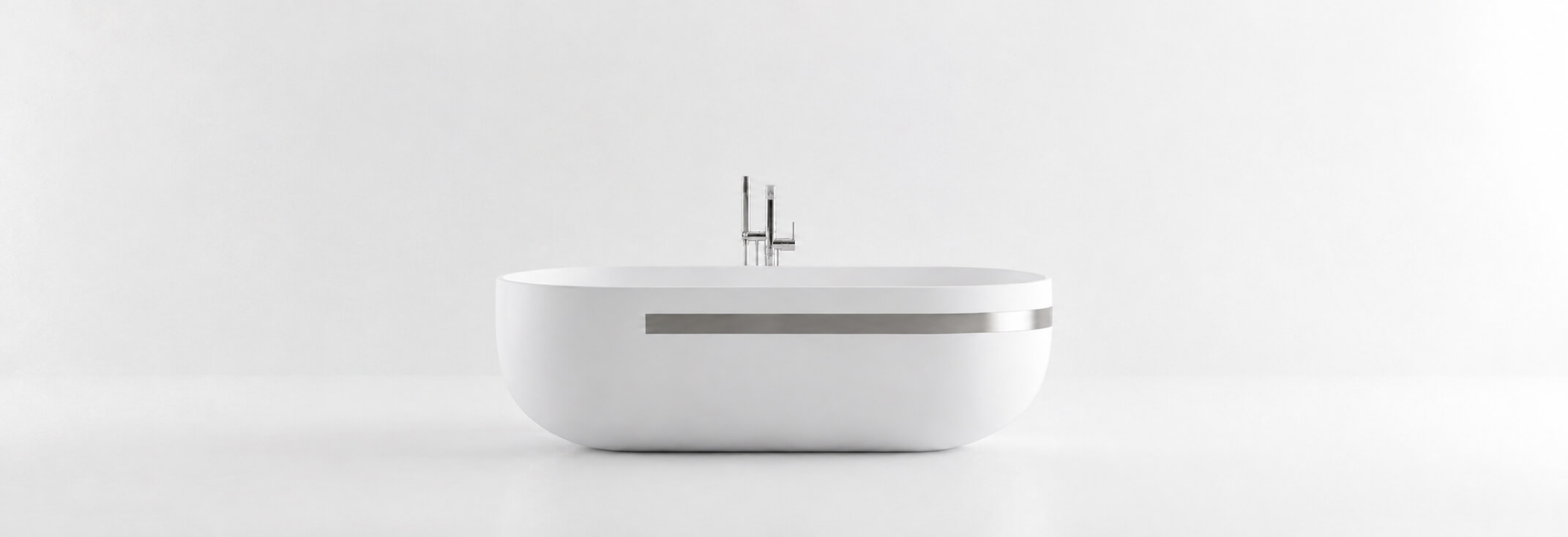 Modern freestanding bathtub