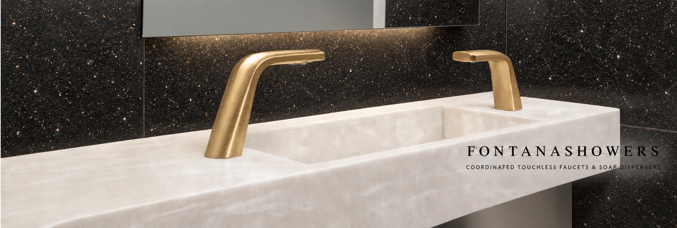 Fontana coordinated touchless faucet and soap dispenser engineering installation