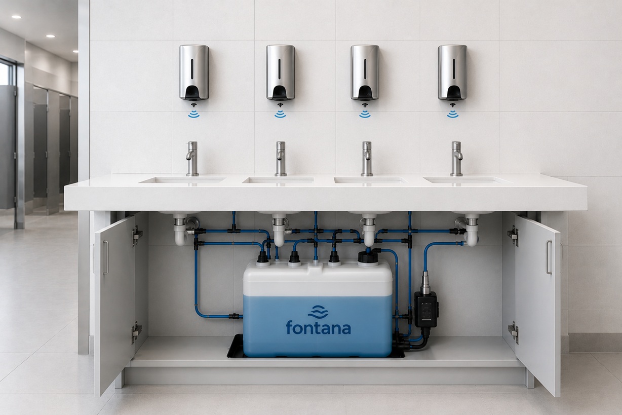 Fontana MultiFeed Centralized Soap Delivery System