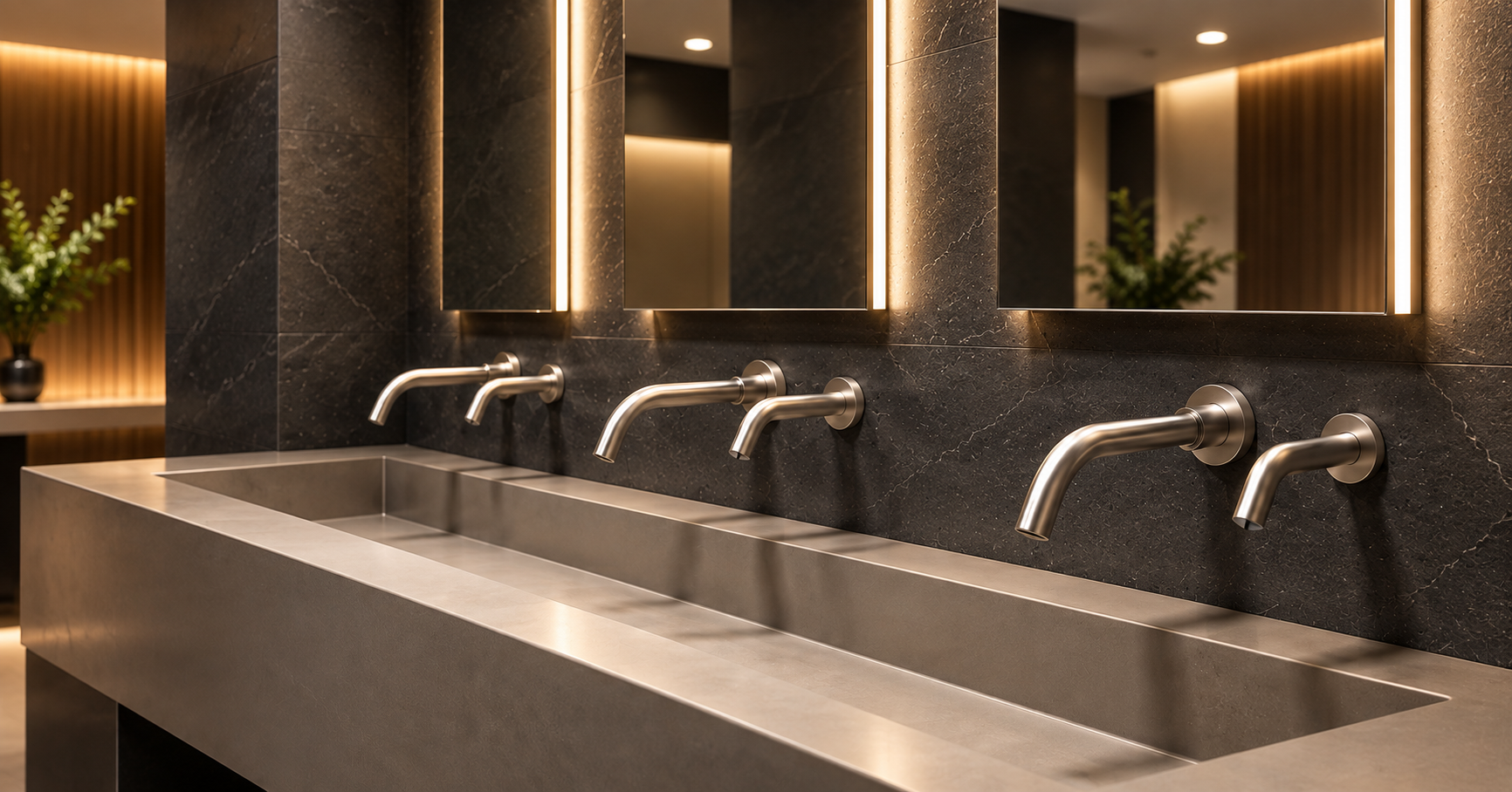 Fontana commercial automatic sensor faucet