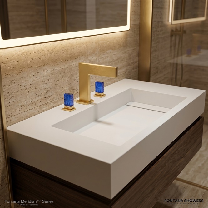 Commercial Touchless Bathroom Faucets by FontanaShowers