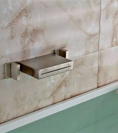 Fontana LED Light Dual Handle Brass Vessel Faucet