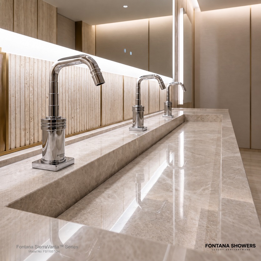 Architectural design resources for commercial bathroom fixtures