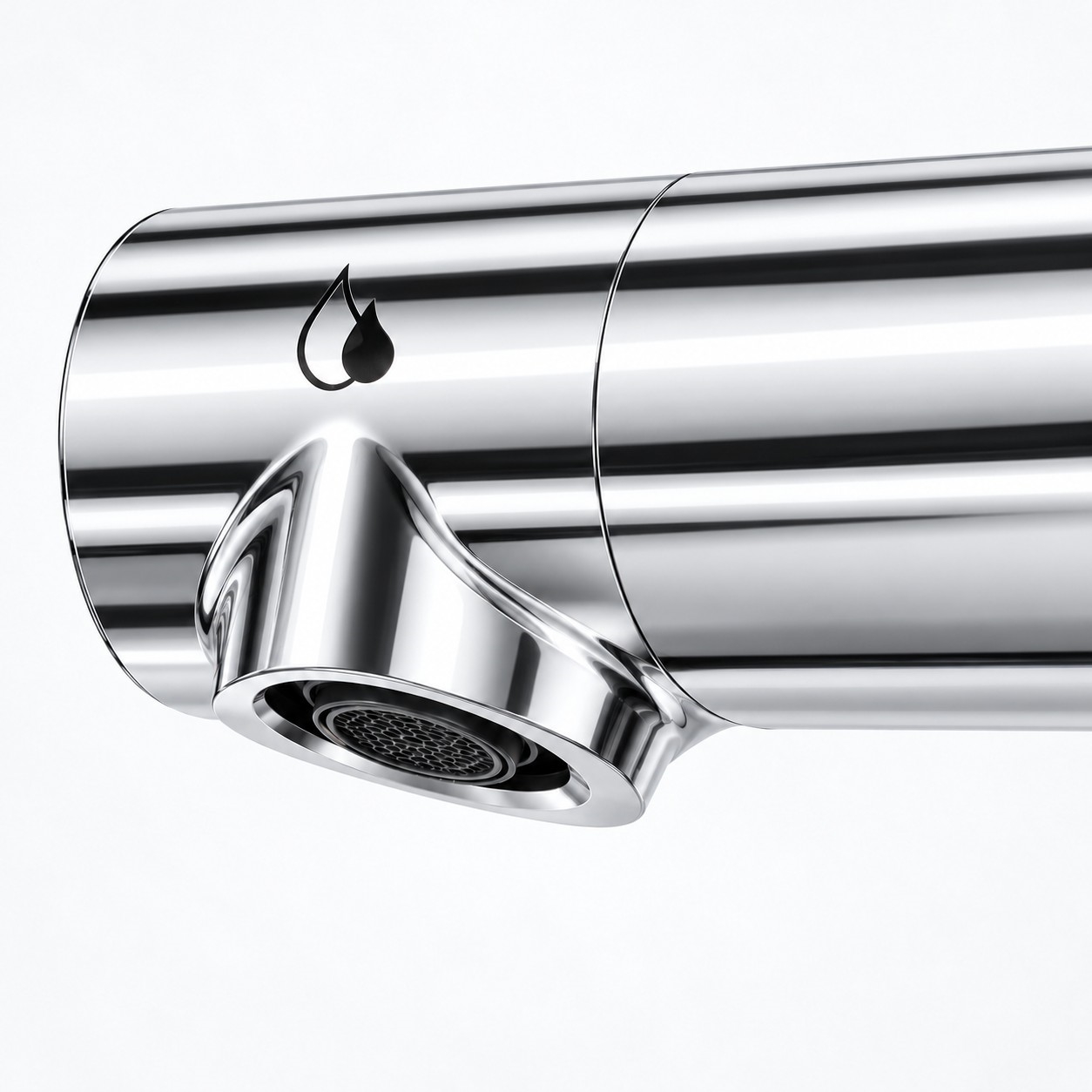 Commercial sensor faucet supporting automatic water shutoff in shared washrooms