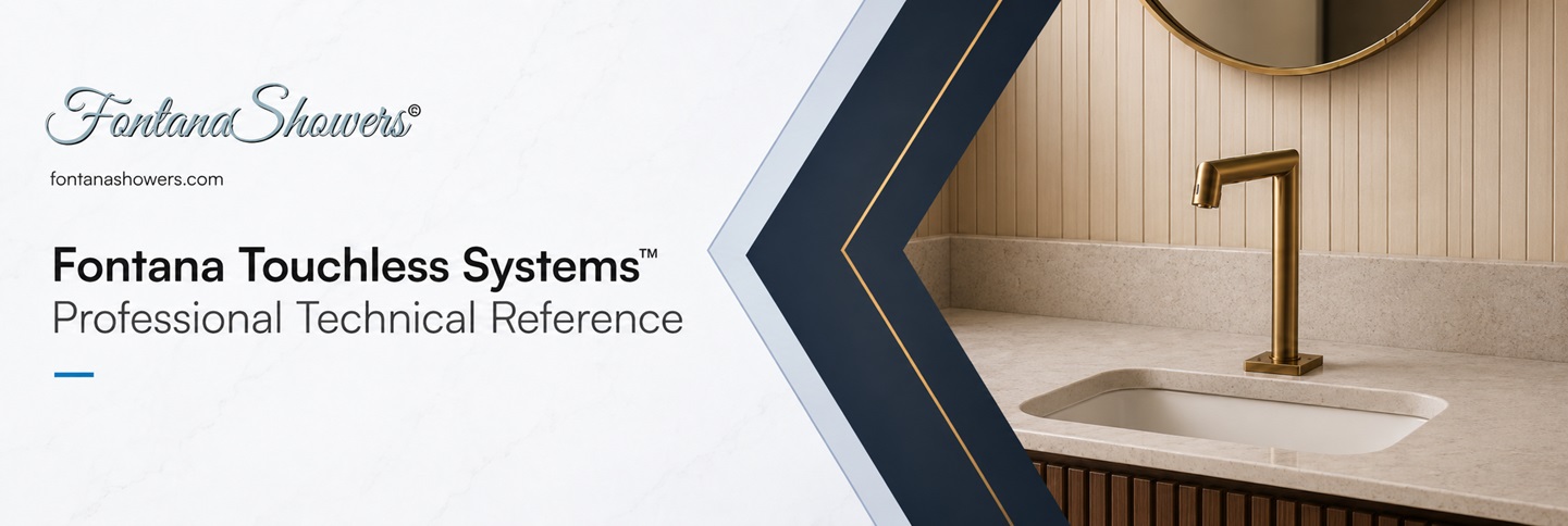 Premium Fontana touchless faucet and automatic soap dispenser collection