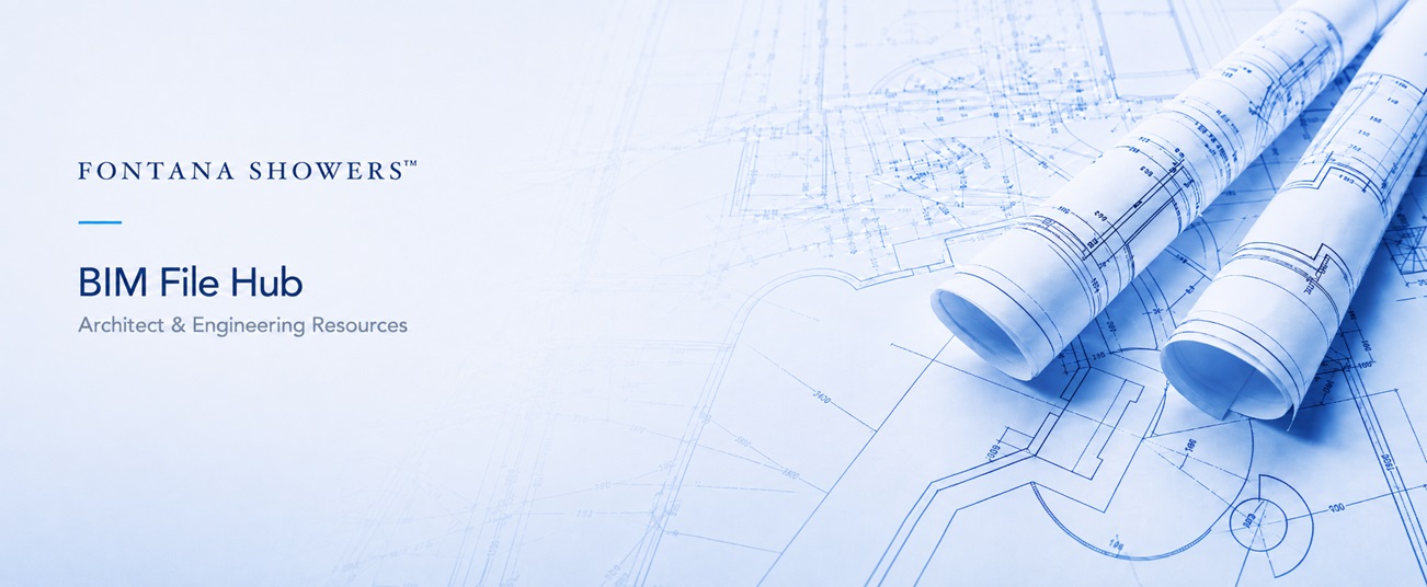 FontanaShowers BIM file hub for architects, engineers, and commercial specifiers