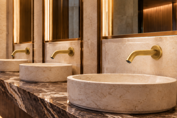 Commercial bathroom sinks and fixture warranty