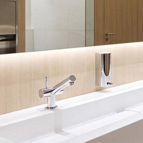 Commercial bathroom fixtures