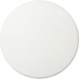 Matte white finish sample