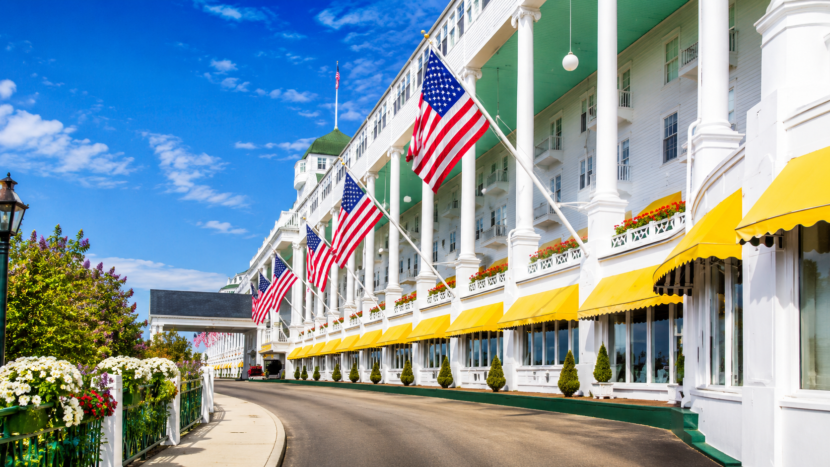 Historic Grand Hotel Mackinac Island hospitality architecture and preservation restroom planning