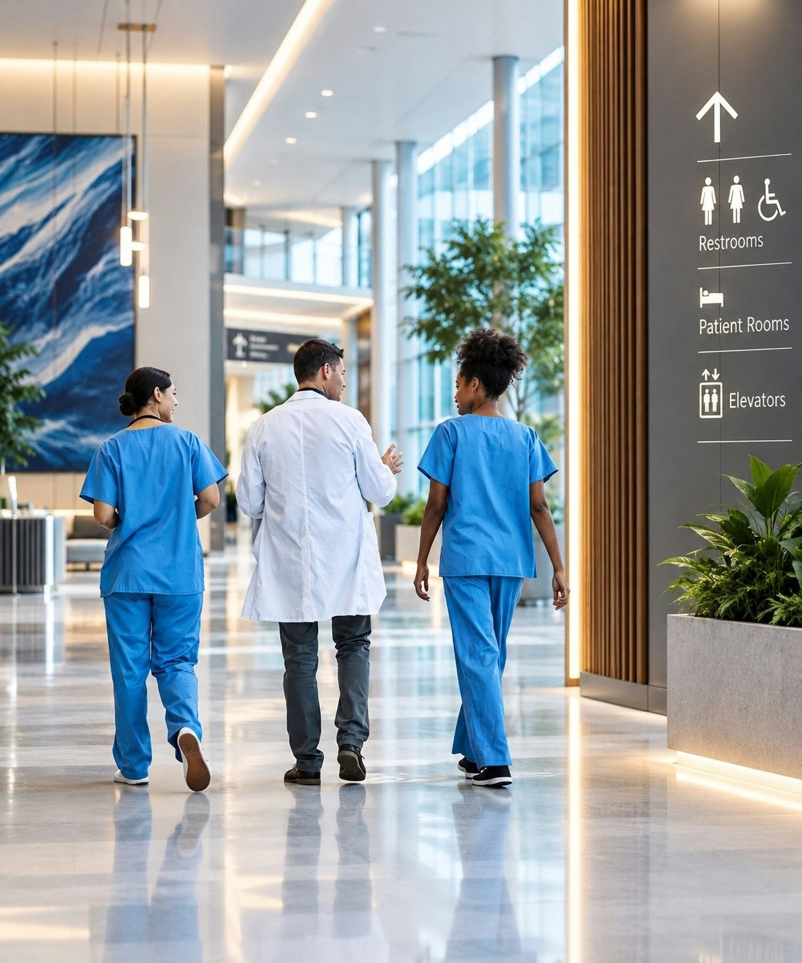 Healthcare touchless faucet applications
