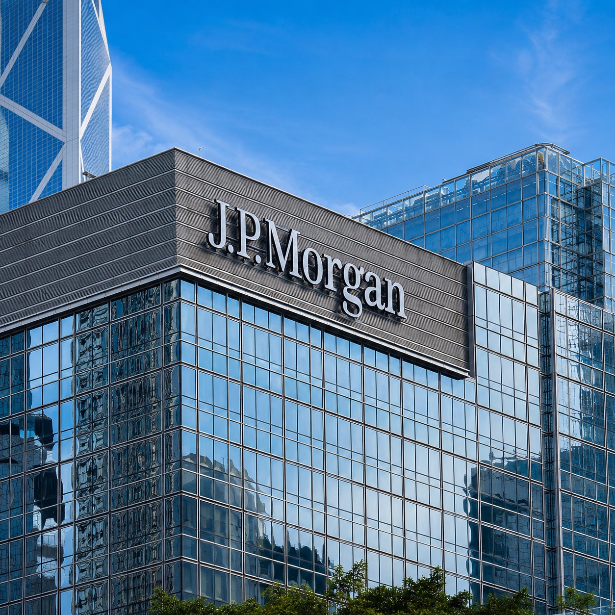 JP Morgan Chase corporate headquarters project featuring FontanaShowers commercial bathroom fixtures