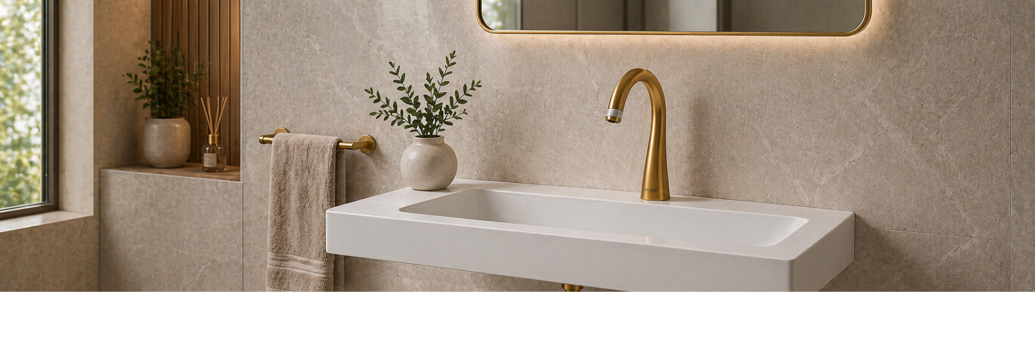 Fontana Manilva chrome automatic sensor faucet for 1 Battery Park Plaza office tower restroom planning