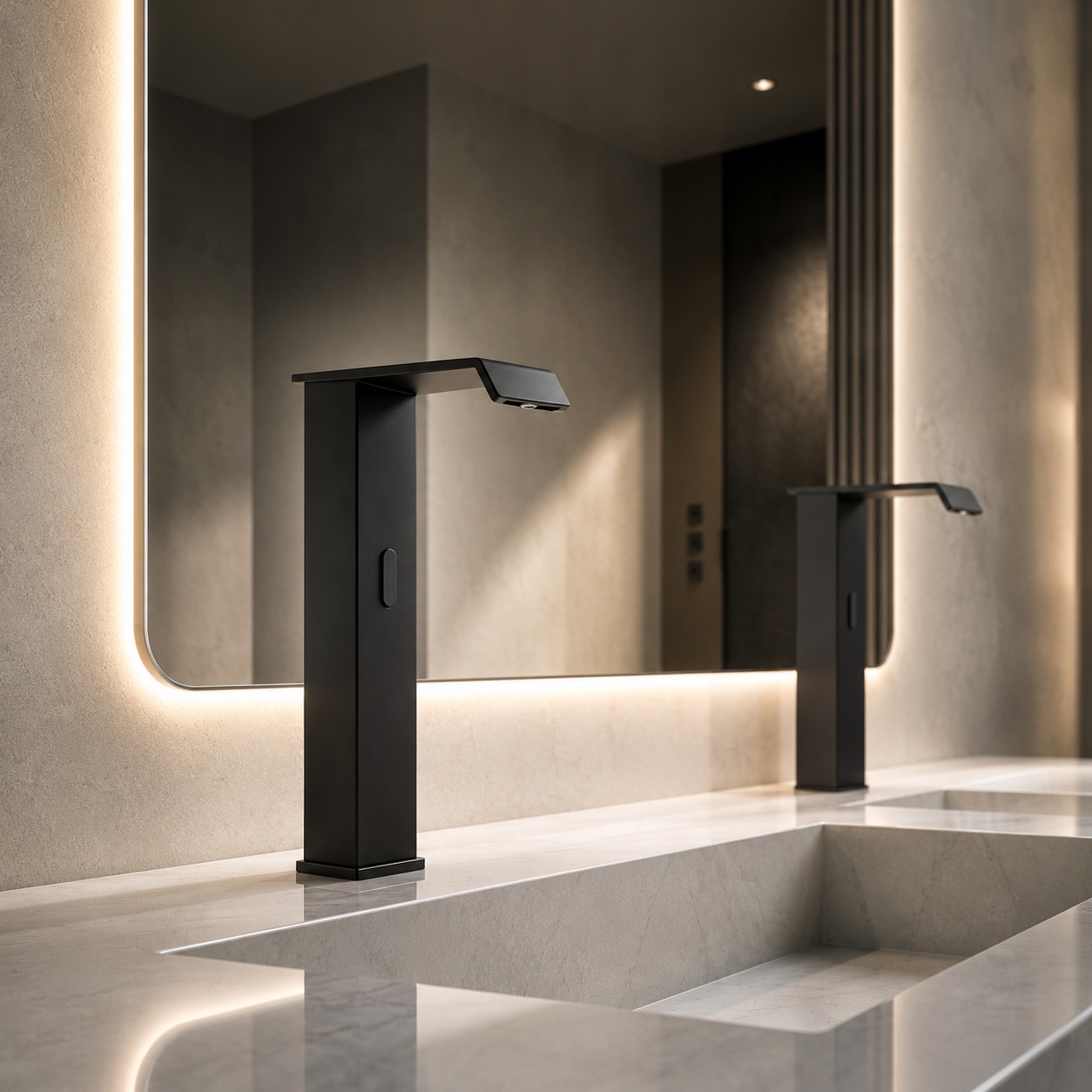 Fontana modern touchless faucet design