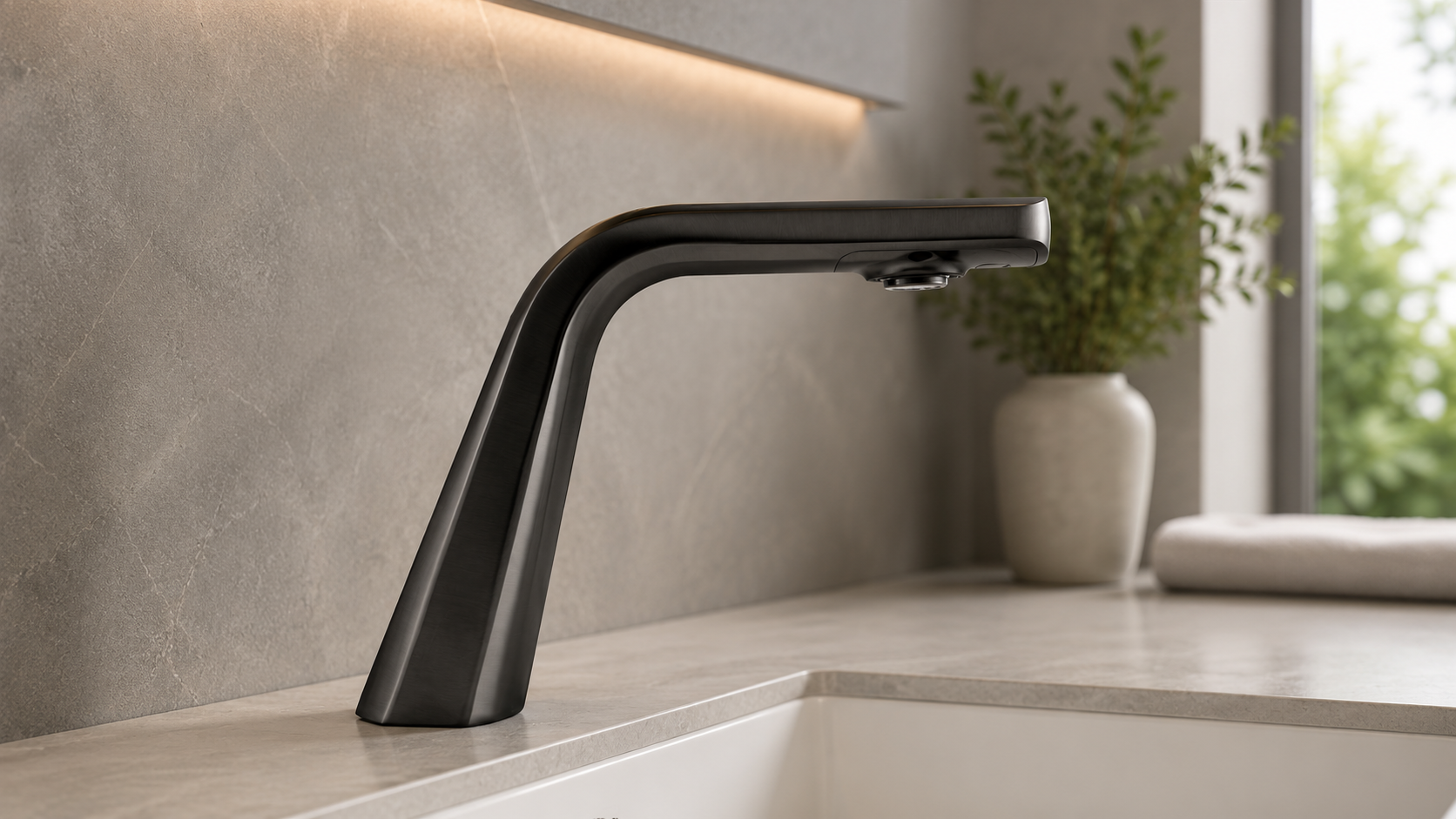 Fontana Automatic Commercial Hands Free Sensor Faucet FS2236