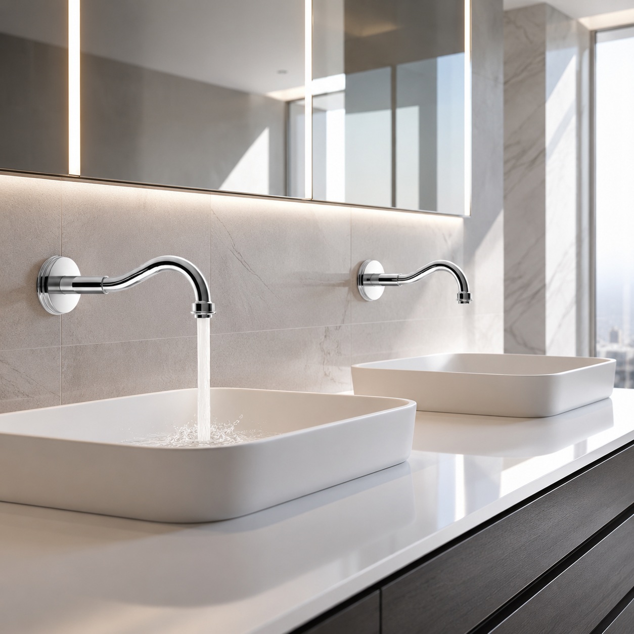 Fontana commercial touchless faucet